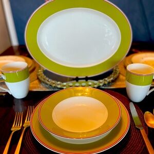 **Discontinued kate spade ♠️ green Market Street serving platter